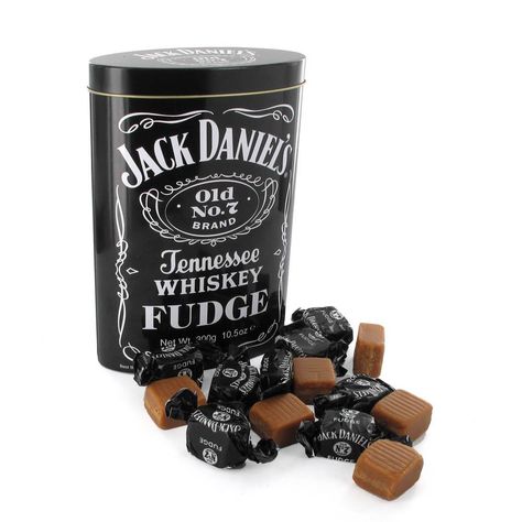 Zombie detection tip: Throw this at a person from a distance. If he doesn't eat them and goes for you instead, yes he is a zombie. If he eats them, he is human: kill him anyway, because these are yours. Jack Daniels Chocolate, Jack Daniels Gift Set, Whisky Jack Daniels, Marshmallow Fudge Recipe, Jack Daniels Gifts, Jack Daniels Fudge, Whisky Jack, Whiskey Chocolate, Jack Daniel's Tennessee Whiskey