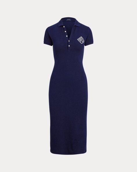 Polo Dress Women, Png Clothes, Branded Outfits, Dress Label, School Dresses, Ralph Lauren Dress, Polo Dress, Cotton Dress, Women's Dresses