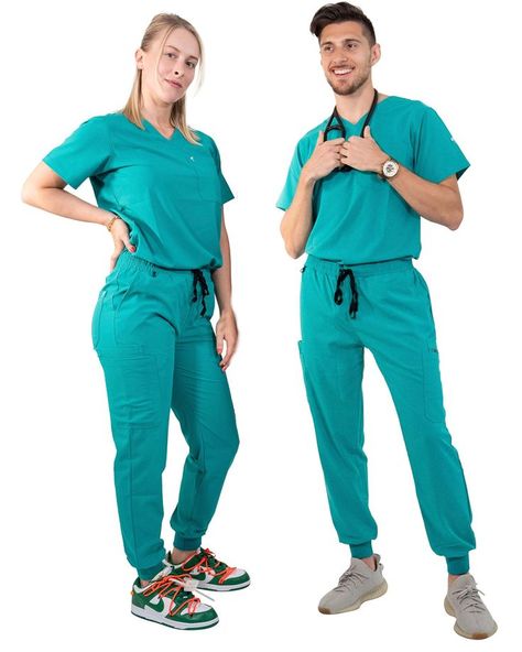 Teal Scrubs Jogger Scrubs, Teal Scrubs, Scrubs Outfit, Comfort Fashion, Medical Uniforms, Scrub Tops, Present Day, Comfortable Fashion, Workout Clothes