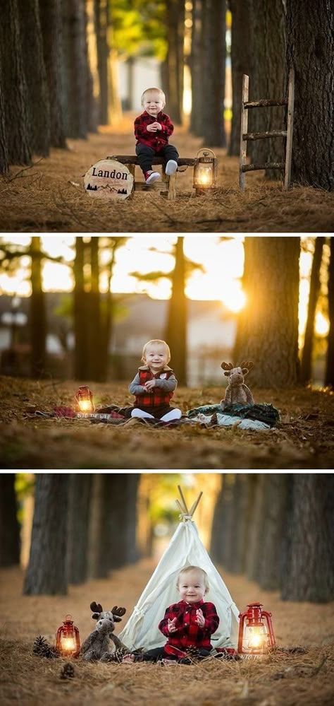 Camping Theme Photo Shoot, Ist Birthday Photo Shoot Ideas, Wild One Outdoor Photoshoot, Baby Boy Shoot Ideas, Teepee Christmas Photo Shoot, Boy Baby Photo Shoot Ideas, 2 Year Baby Boy Photoshoot, 1year Baby Boy Photoshoot, Baby Shoot Ideas 1 Year