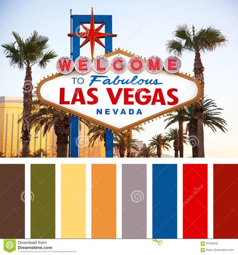 Vegas Color Palette, Palette Illustration, Vegas Theme, Vegas Style, 7th Anniversary, Vegas Casino, Diy Bracelets Patterns, Hotel Collection, Download Free Images