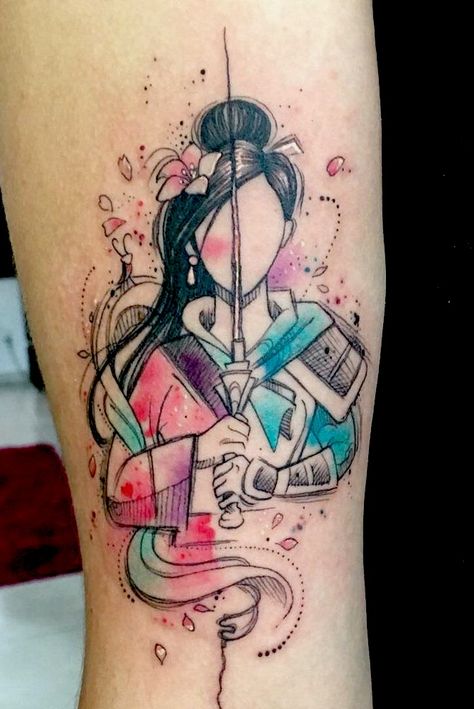 #mulan #disney #disneyprincess #warriormulan #bridemulan #disneytattoo #mulantattoo #halfandhalftattoo #mulansword #magnolia | Jun 25th 2019 | 1057451 Model Tattoos, Disney Sleeve Tattoos, Foo Dog Tattoo, Disney Sleeve, Mulan Disney, Harry Potter Tattoos, Disney Tattoo, Diy Tattoo, Henna Tattoos