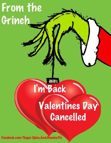 #Valentine's Day Grinch Valentines, Grinch Party, Valentine's Ideas, Anti Valentines, Merry Grinchmas, Anti Valentines Day, My Funny Valentine, Love Days, Creature Feature