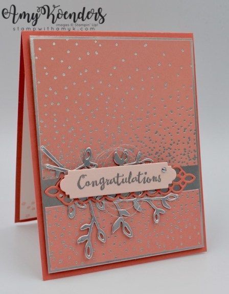 Stampin Up Congratulations Cards, Stampin Up Congratulations, Congratulations Cards Handmade, Congratulation Cards, Alpharetta Georgia, Georgia Atlanta, Thinlits Dies, Congratulations Cards, Congrats Card