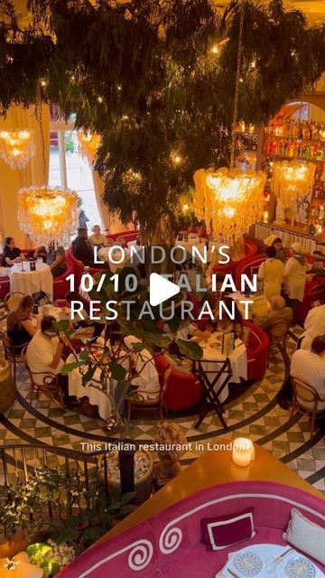 DesignMyNight on Instagram: "Is this London’s prettiest restaurant? Three floors of gorgeous interiors, disco toilets and quirky cocktails 🍝

Have you been to this hyped Italian restaurant? If not, this is your sign to book Jacuzzi for your next date night in London. 

Tap our 🔗 in bio to find out more about Jacuzzi London and other great Italian restaurants to try. 

#restaurantlondon #londonrestaurant #jacuzziretaurantlondon #jacuzzilondon #dateideaslondon #romanticdatesinlondon" Jacuzzi London, Quirky Cocktails, Night In London, Italian Restaurants, Restaurants In London, Gorgeous Interiors, Date Night In, London Restaurants, Restaurants To Try