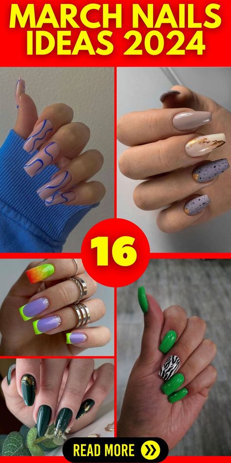 Get ready to flaunt your style with March nails ideas 2024. Whether you prefer simple, cute, short, or 2024 almond-shaped nails, our collection has it all. From vibrant blue to elegant pink and funky green, our acrylic and gel options are easy to order at unbeatable prices. Discover the latest trends and place your order now! March Nails Ideas, March Nails, 2024 Nails, Shaped Nails, Bright Fashion, Almond Shaped, Funky Design, Dip Powder Nails, Color Pairing