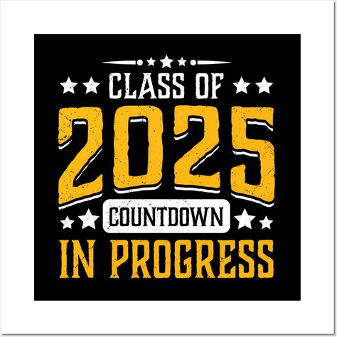 Join the countdown to graduation with this funny Class of 2025 design. Perfect for anyone about to graduate and move on to the next chapter in life. -- Choose from our vast selection of art prints and posters to match with your desired size to make the perfect print or poster. Pick your favorite: Movies, TV Shows, Art, and so much more! Available in mini, small, medium, large, and extra-large depending on the design. For men, women, and children. Perfect for decoration. Countdown To Graduation, Next Chapter In Life, On To The Next Chapter, Class Of 2025, On To The Next, Next Chapter, Move On, Extra Large, Favorite Movies