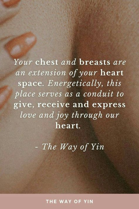 Chest Quotes, Inner Alchemy, Sacred Feminine Art, Heart Organ, Breast Massage, Womb Healing, Spirituality Affirmations, Feminine Spirituality, Divine Feminine Spirituality