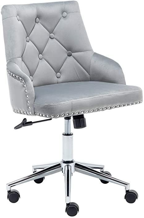 Grey Home Office, Best Nursing Chair, Office Chair Modern, Grey Chair Bedroom, Best Ergonomic Office Chair, Velvet Office Chair, Best Office Chair, High Back Office Chair, Adjustable Chairs