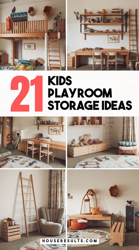 Transform your kids' playroom into an organized haven! 🏠🎨 Discover clever storage ideas that maximize space while keeping things neat and accessible. Perfect for busy parents looking to tidy up the toys! Save this pin for your ultimate playroom organization inspiration! 📌💡 Toy Room Storage Ideas Small Spaces, Diy Kids Storage Ideas, Playroom Shelving Ideas, Toy Room Storage Ideas, Toy Playroom, Modern Hallway Decor, Ultimate Playroom, Bright Playroom, Stylish Playroom