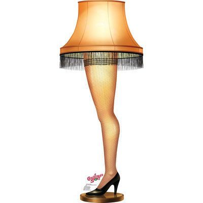 Advanced Graphics Leg Lamp - A Christmas Story Cardboard Stand-Up Christmas Story Lamp, A Christmas Story Leg Lamp, Cardboard Stand, Christmas Story Leg Lamp, Christmas Story Movie, Cardboard Standup, Leg Lamp, Life Size Cutouts, My Best Friend's Birthday