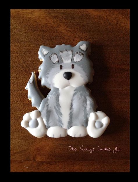 Decorated Food, Painted Cookies, Cookie Decorating Icing, Decorative Cookies, Hand Painted Cakes, Paint Cookies, My Husky, Biscuit Cake, Dog Cookies