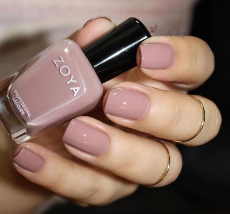 Best Drugstore Nail Polish, Drugstore Nail Polish, Mauve Nails, Zoya Nail, Zoya Nail Polish, Pink Nail Polish, Art Pastel, Pink Nail, Nagel Inspo