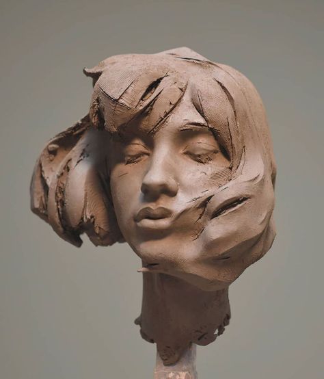 The Florence Academy of Art on Instagram: “Portrait by sculpture graduate Eudald de Juana Gorriz ⚜️ @eudald_de_juana” Florence Academy Of Art, Ceramic Sculpture Figurative, 4 September, Anatomy Sculpture, L'art Du Portrait, Sculpture Head, Sculpture Techniques, Human Sculpture, Sculpture Art Clay