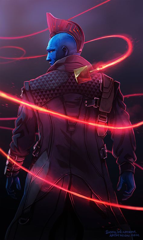 Yondu Yondu Marvel, Ekko League Of Legends, Yondu Udonta, Univers Marvel, Marvel Artwork, Marvel Fan Art, Marvel Comics Wallpaper, Marvel Vs Dc, Marvel Wallpaper