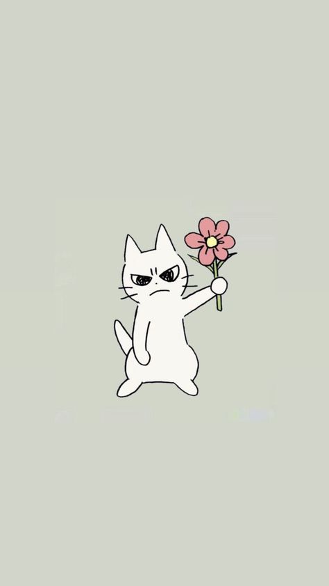 Shikaruneko Wallpaper Phone, Anime Cat Wallpaper, Shikaruneko Wallpaper, Architecture Drawing Sketchbooks, Cat Doodle, Cat Sketch, Hello Kitty Iphone Wallpaper, Cat Icon, Inspirational Wallpapers