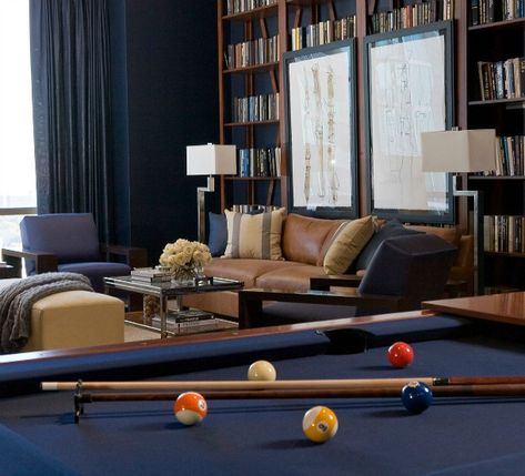 Luxurious Library, Snooker Room, Pool Table Room, Home Game Room, Billiards Room, Pool Room, Man Office, Table Room, Pool Tables