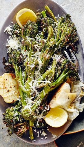 Broccoli Recipes Side Dish, Broccolini Recipe, Broccoli Side Dish, Roasted Broccolini, Whats Gaby Cooking, Top Recipes, Side Recipes, Vegetable Side Dishes, 10 Minute