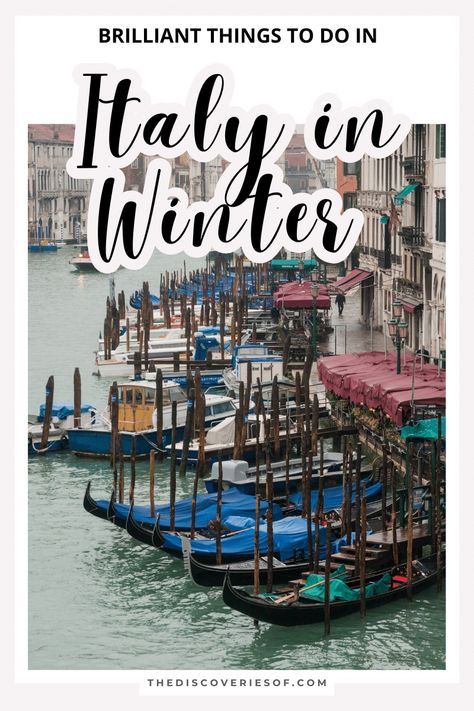 The Ultimate Italy in Winter Guide Cinque Terre Winter, Italy In January, Italy Winter, Things To Do In Italy, Italy Travel Tips, Winter Travel, Amalfi Coast, Sicily, Amalfi