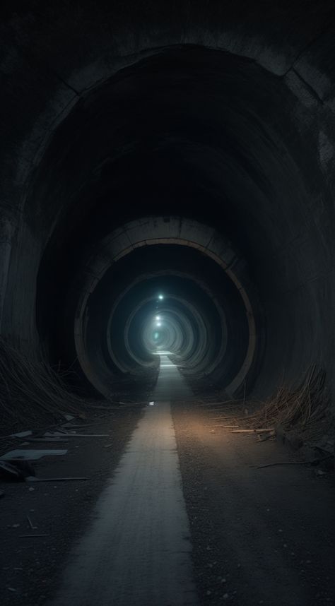 #scary #tunnel #hole #creepy #horror #photograph Haunted Spaceship, Scary Tunnel, Tunnel Photography, Fantasy Library, Lofi Art, Silver Eyes, Sci Fi Props, Long Dog, Cement Mixer