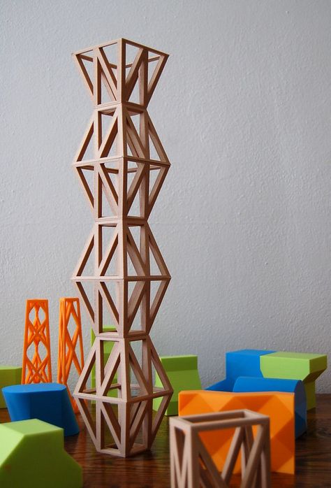 Struktur Teks, Bamboo Diy, Geometric Furniture, House Makeovers, Power Tower, Concept Diagram, Tower Design, Cardboard Art, Painting Art Lesson