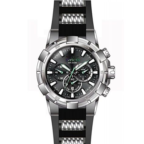 Invicta Aviator Chronograph Mens Watch 23692 *** You can get additional details at the image link. Invicta Mens Watch, Mens Invicta Watches, Everyday Watch, Amazing Watches, Invicta Watches, Watch For Men, Two Tone Watch, Silicon Bands, Dive Watches