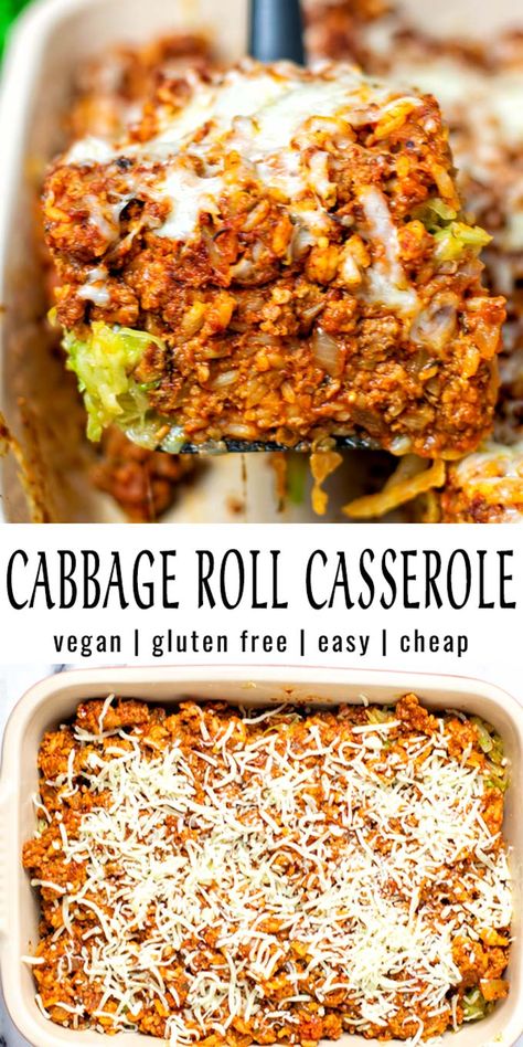 Vegan Cabbage Recipes, Vegetarian Cabbage Rolls, Vegan Supper, Vegan Cabbage Rolls, Vegan Casseroles, Vegetable Casseroles, Vegan Cabbage, Cabbage Casserole Recipes, Cabbage Roll Casserole