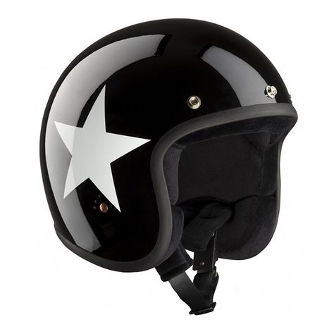 Open Face Motorcycle Helmets, Biker Helmets, Motorcycle Store, Motos Harley, Motos Honda, Open Face Helmets, Star Black, Helmet Design, Bike Gear