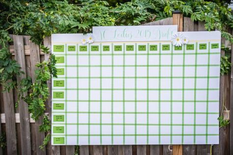 Fantasy Draft Board, Fantasy Football Draft Board, Fantasy Draft, Football Draft, Style Me Pretty Living, Fantasy League, Fantasy Football, The Vault, Event Photography