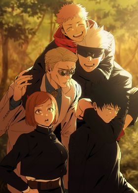 Maki Zenin, Metal Poster Displate, Jujutsu Kaisen, Jujutsu, Wattpad, Anime