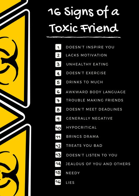 16 signs of a toxic friend. In A Toxic Relationship, Fake Friendship, Toxic Friendships, Toxic Friends, Relationship Lessons, Toxic Relationship, Jealous Of You, Friends Sign, Fake Friends