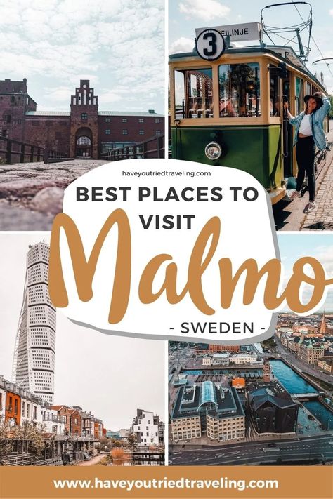 The best places to visit in Malmö, Sweden - Have you tried traveling Amazing Restaurants, Malmo Sweden, Visit Sweden, Visit Europe, Malmo, Fall Travel, Travel Europe, Best Places To Visit, Free Travel