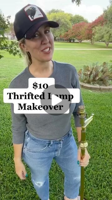 Sarah Teresinski on Instagram: "Request for a Floor lamp upcycle so I’m resharing a fun one! $10 Thrifted Lamp Makeover #boho #lampdiy #thriftflip #style #bohostyle #lifehacks #upcycle #rework #DIY #thriftflip #homedecor #upcycling #upcycle #diy #thriftflip #homedecor #upcycles #rework #upcycling #thriftflip #organize #reuse #recycle #secondhandstyle #transform #oldtonew #upcycleddesign #makers #upcyclersoftiktok #makersoftiktok #upcycling #sustainableliving #sustainsblestyle #upcyclersofinstagram #makersofinstagram" Cheap Floor Lamp Makeover, Sarah Teresinski, Lamp Upcycle, Anthropologie Mirror, Upcycle Diy, Secondhand Style, Lamp Makeover, Thrift Flip, Reuse Recycle