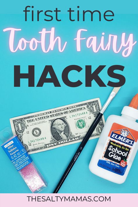 Tooth Fairy Tips for Parents – The Salty Mamas Tooth Fairy Ideas, Dentist Visit, Nice Teeth, Potty Training Tips, Sharing Economy, School Glue, Poor Children, First Tooth, Making Life Easier