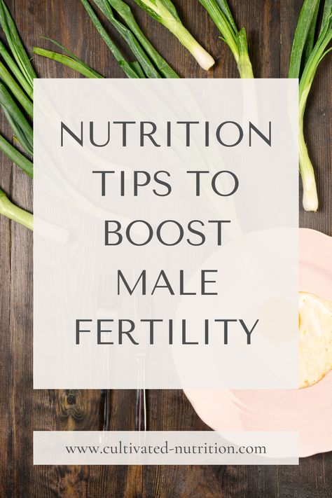 Male fertility plays a crucial role in conception and is unfortunately overlooked more often than not. Many experts agree that causes of infertility are just as likely to arise from either partner, no matter their gender. However, infertility concerns are not always addressed towards both parties. Similar to female fertility, nutrition and lifestyle factors can have a significant impact on male fertility. Check out this post to learn some key nutrition factors that have a significant impact! Male Fertility Boost, Boost Fertility Naturally, Pediatric Nutrition, Fertility Nutrition, Sperm Health, Prenatal Nutrition, Fertility Foods, Fertility Health, Female Fertility