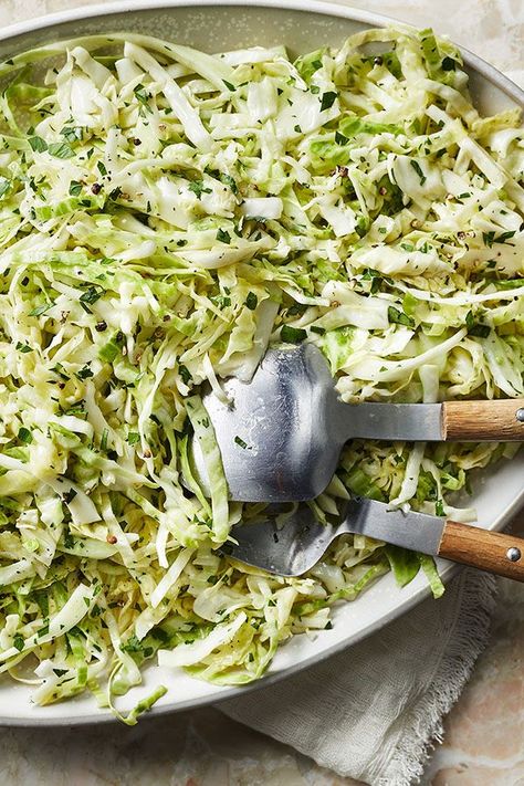 Cilantro Lime Slaw, Cabbage Salad Recipes, Eating Well Recipes, Cole Slaw, Nourishing Foods, Giada De Laurentiis, Cabbage Salad, Healthy Eating For Kids, Cabbage Recipes