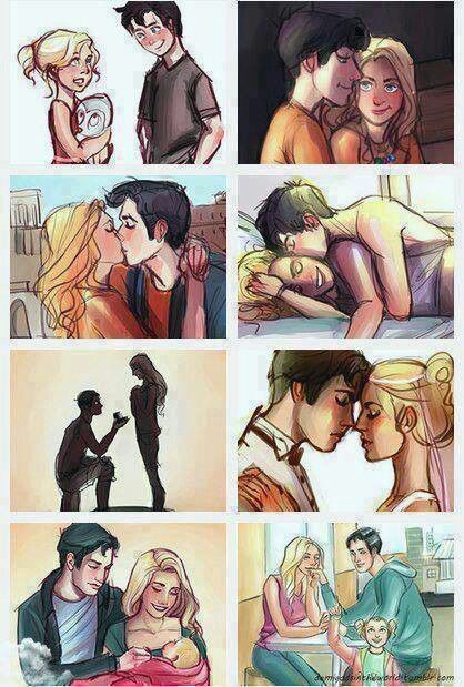 Love Story. Photo Manga, Percy And Annabeth, Piper Mclean, Jason Grace, Leo Valdez, Kane Chronicles, Cute Couple Drawings, Annabeth Chase, Rick Riordan Books