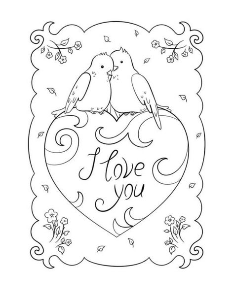 Love Coloring Pages Valentine Coloring Sheets, Mom Coloring Pages, Coloring Pages Winter, Valentines Day Coloring Page, Valentine Coloring Pages, Heart Coloring Pages, Love Coloring Pages, Valentines Day Coloring, Valentine Coloring