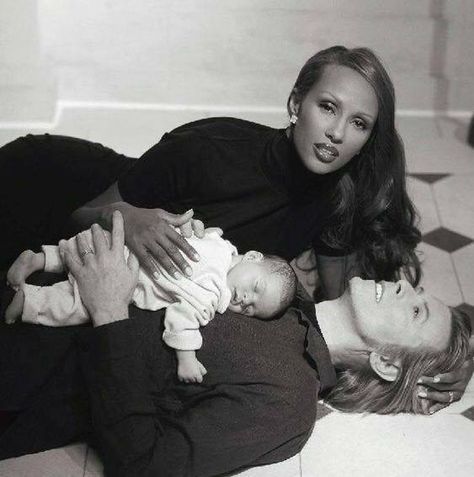 Iman Bowie, Iman And David Bowie, Very Important Person, David Bowie Ziggy, Major Tom, Ziggy Stardust, Beautiful Family, Gianni Versace, David Bowie