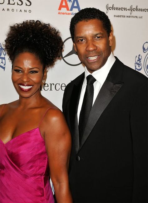 Topten Naija: 58-Year-Old Denzel Washington Cheating on His 62-Y... Actor Denzel Washington, Hollywood Couples, Black Hollywood, Best Supporting Actor, Denzel Washington, Famous Couples, Couples In Love, Beautiful Couple, Famous Celebrities