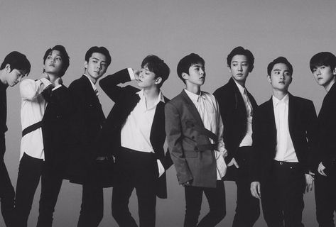 Image may contain: 8 people, people standing, suit and wedding Exo Group Photo, Exo Group, Exo Album, Exo L, Exo Suho, Exo Lockscreen, Exo Ot12, Exo Kyungsoo, Kim Junmyeon