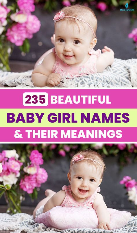 Finding beautiful girl names with meanings for your newborn can be a real struggle. Every parent has gone through this ride. Name is an everlasting addition to one’s identity, and parents want to put in their best effort to pick a baby name that’s memorable and leaves a lasting impression. #babynames #names #coolbabynames #babyboynames #babygirlnames #beautifulbabynames L Baby Names, Cool Baby Names, Pretty Names, Mom Junction, Unique Baby Names, Baby Boy Names