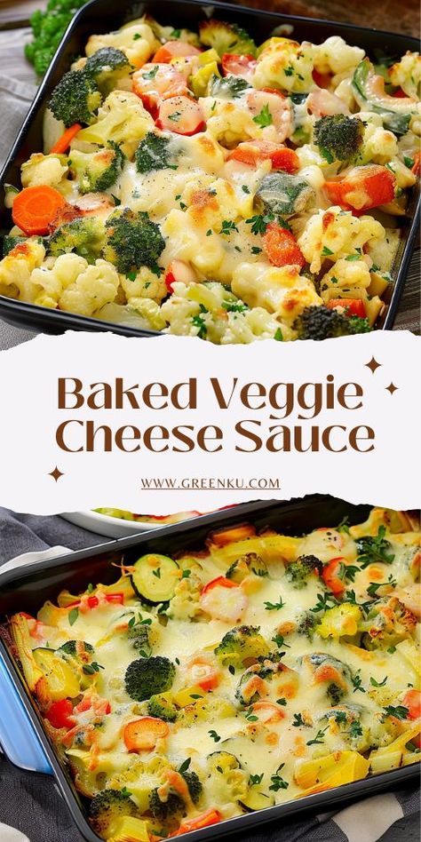 Baked Vegetable Medley with Cheese Sauce Ingredients: 1 broccoli 1 cauliflower Milk 2 glasses Salt Black pepper Cheese #Casserole #Veggie Recipes Using Vegetables, Baked Vegetables With Cheese, Fall Vegetable Casserole, Cheesy Veggie Bake, Gluten Free Vegetable Casseroles, Baked Mixed Vegetables Oven, Roasted Vegetables With Cheese, Frozen Vegetable Medley Recipes, Veg Baked Recipes