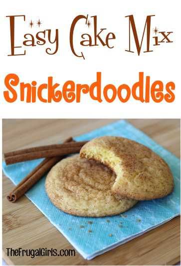 Snickerdoodle Cake Mix Cookie Recipe! ~ from TheFrugalGirls.com ~ these Easy Cake Mix Snickerdoodles can be made in a snap and are SO delicious! #cookies #recipes #thefrugalgirls Easy Snickerdoodle Recipe, Snicker Doodles, Snickerdoodle Cake, Michael Jr, Snickerdoodle Recipe, Cake Mix Cookie Recipes, Chocolate Chip Cake, Almond Extract, Cookies Cake