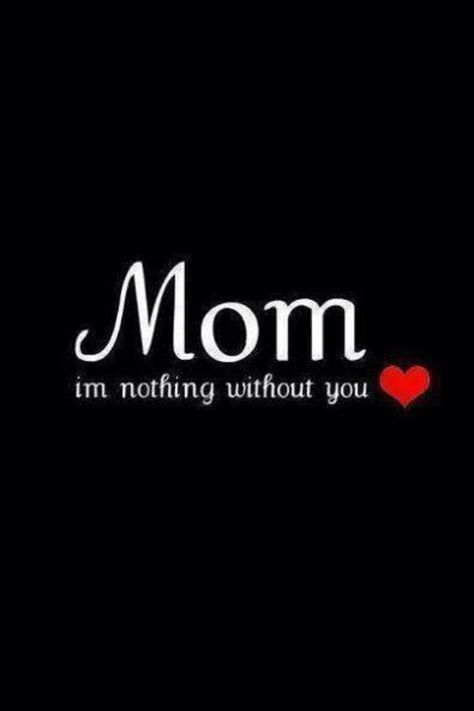 ~♡~ It's true Mom. Now I'm lost without you, I miss you more with each passing day. Wishing you were here, xox 3rd February 2015 ~♡~ Love Parents Quotes, I Love My Parents, About Love Quotes, Love U Mom, I Miss My Mom, Love My Parents Quotes, Miss My Mom, Mothers Love Quotes, Mom And Dad Quotes