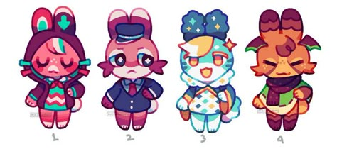 Game Card Design, Animal Crossing Villagers, Denim Outfits, Character Sketches, Animal Crossing Qr, Please Wait, Funky Art, Oc Ideas, Cute Characters