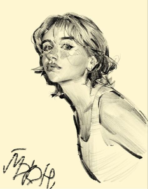 Procreate Sketches Drawings, Portrait Drawing Styles, How To Draw Women, Cool Art Styles, Sketch Person, Procreate Sketches, Woman Draw, Sketching References, Sketch Pages