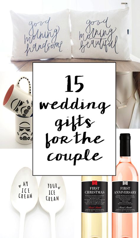 Unique and creative wedding gift ideas for the bride and groom! Wedding Registry Essentials || Aisle Perfect Wedding Gifts For The Couple, Wedding Registry Essentials, Gifts For Bride And Groom, Sentimental Wedding Gifts, Wedding Gifts For Newlyweds, Gifts For Bride, Sentimental Wedding, Wedding Gifts For Bride And Groom, Creative Wedding Gifts