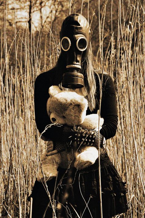 Field V by NiDiMe on DeviantArt Mask Photoshoot, Gas Mask Art, Plague Mask, Gas Mask Girl, Post Apocalyptic Fashion, Apocalyptic Fashion, Mask Girl, Masks Art, Gas Mask