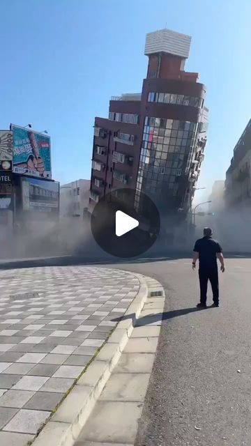 Real News, Not Bullshit on Instagram: "Update: Additional Video of the Earthquake out of Taiwan.   Video shows a building that has come down in Hualien, Taiwan. Additionally, there are reports of rock slides that have impacted buildings.   Original Story: (see previous post) A 7.4-magnitude earthquake just struck off the coast of Taiwan. Following the quake, aftershocks reaching up to 6.4 have occurred.   Following the quake, tsunami warnings were issued to Taiwan and Okinawa. According to Japan’s Meteorological Agency, Tsunami waves as high as three meters (10 feet) were expected immediately for remote Japanese islands near Taiwan, including Miyakojima island  The United States Geological Survey (USGS) said the quake had a magnitude of 7.4, with its epicenter 18 kilometers south of Taiwan Earth Quake Video, Tsunami Video, Water Dropping, Hualien City, Hualien Taiwan, Tornado Pictures, Unbelievable Pictures, Miyakojima, Tsunami Waves